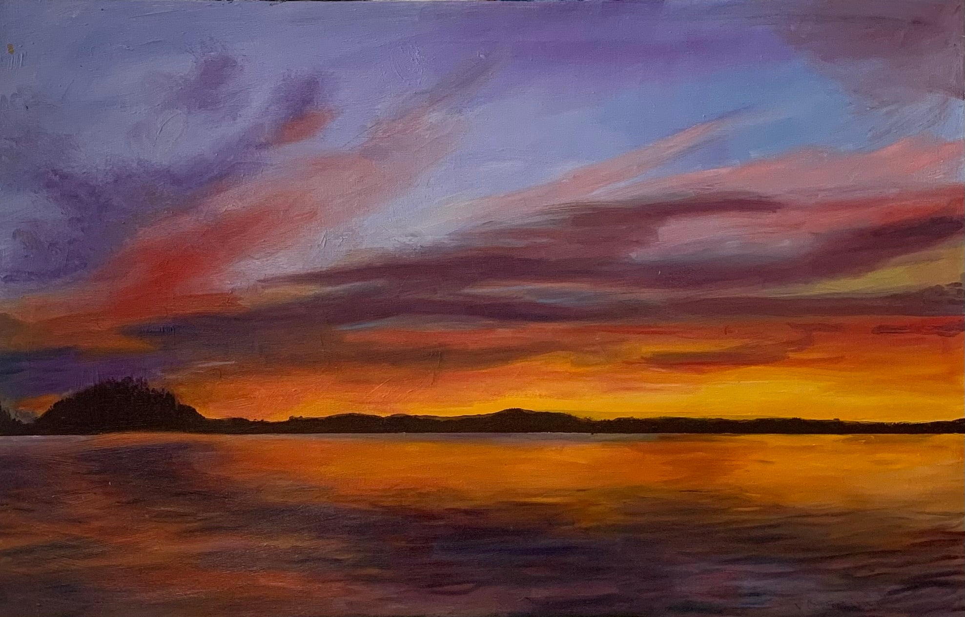 "BIG RIDEAU SUNSET"#2