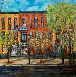 "MONTREAL ROW HOUSES"