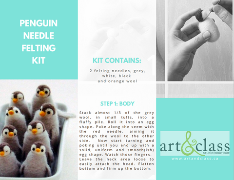 Penguin Needle Feeling Kit
